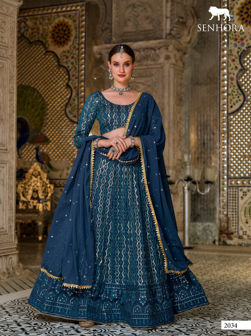 Senhora Lehenga Collections for Weddings and Festivals - Shop online (FZ)