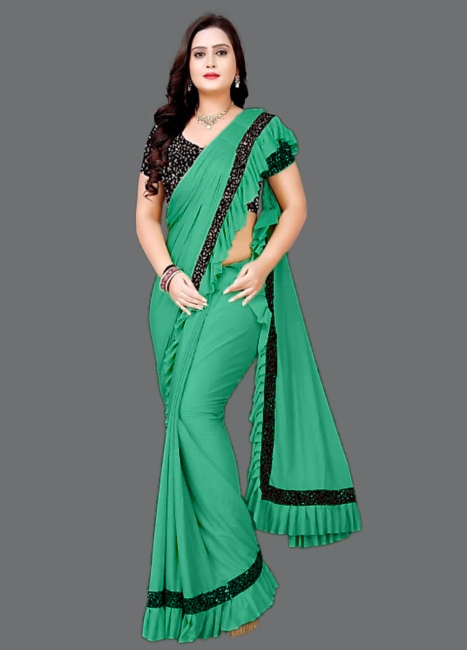 Designer Ready to wear saree (FZ)
