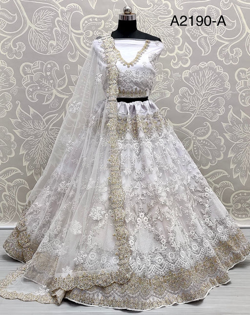 Heavy Dori and Multi embroidery work Lehengacholi (FZ)