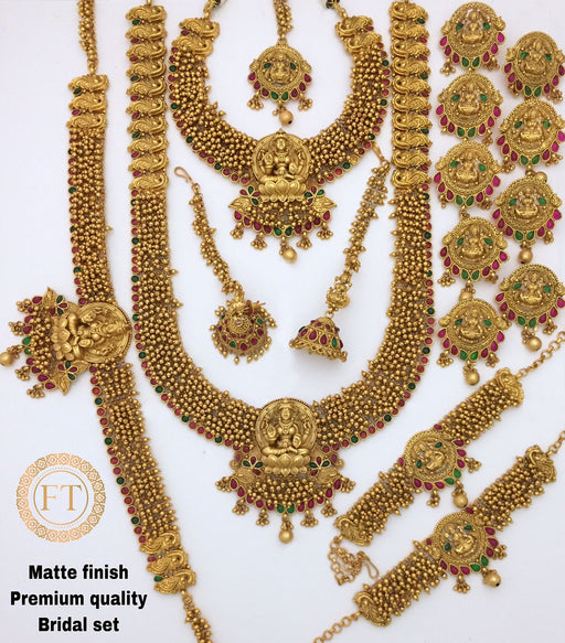 Naga Premium Matte finish Bridal Jewelry set (FZ)
